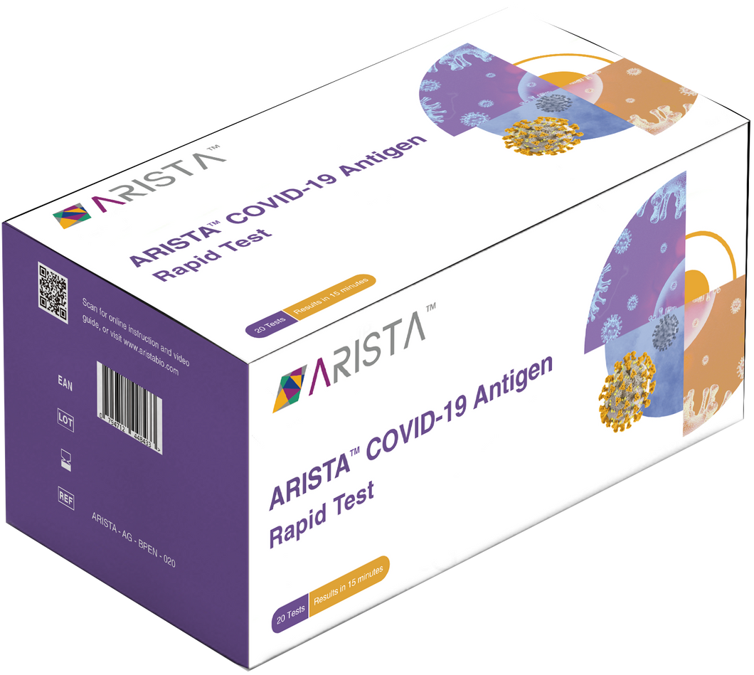 ARISTA Rapid Antigen Test (20 tests)